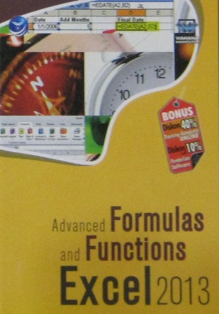 Advanced Formulas and
Functions Excel 2013